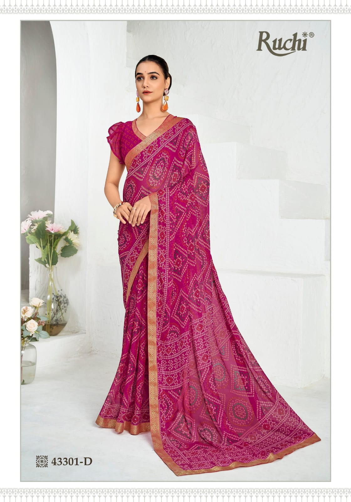 Simayaa Vol 37 By Ruchi Chiffon Daily Wear Saree Wholesale Online